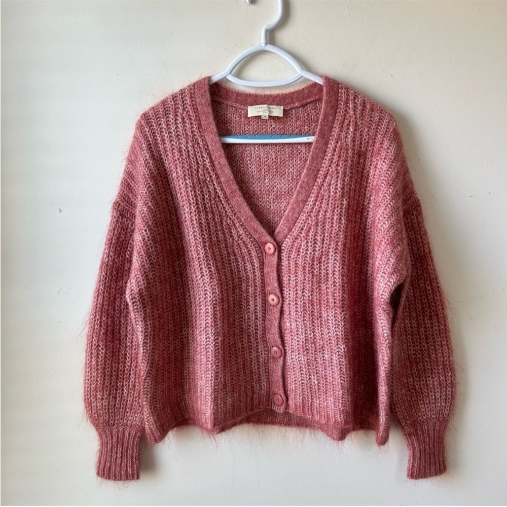 Sezane Pink Women's Sweater Cardigan - Picture 4 of 10